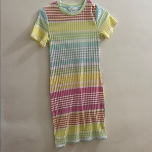 Primark Multicolor Striped Midi Dress